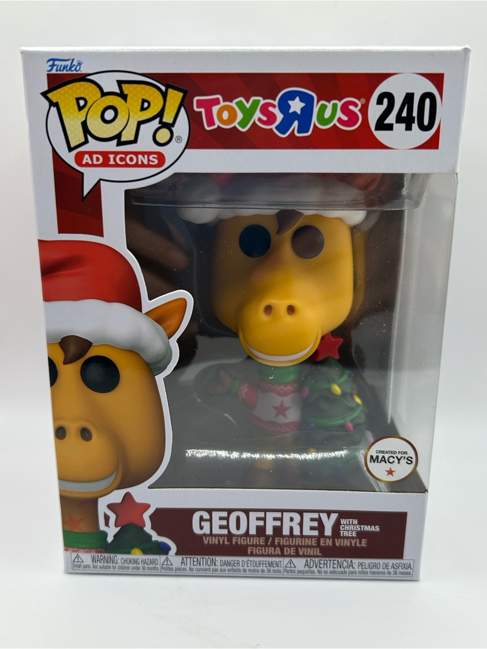 Funko Pop! Geoffrey (ToysRUs) with Christmas Tree🎄 Created for Macy’s